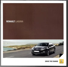Renault Laguna Hatchback & Sport Tourer 2010-2012 UK Market Sales Brochure
