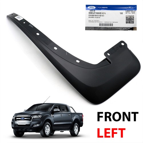 Front Lh Mud Flaps Splash Guard For Ford Ranger MC Low Lift '2015 '2019 - Picture 2 of 9