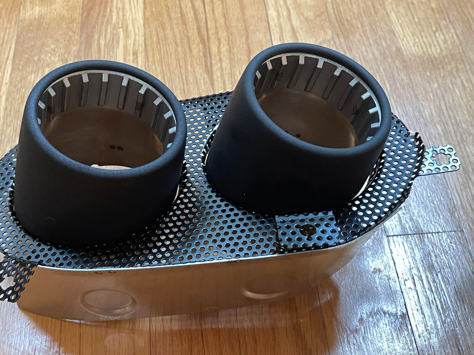 NEW OEM Ferrari California T Matte Black Exhaust Tips from Handling Speciale