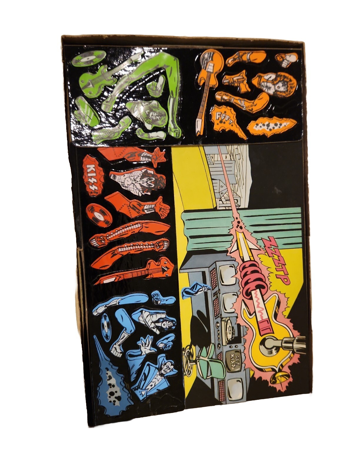 1979 Kiss Colorforms,missing 2 pieces eBay