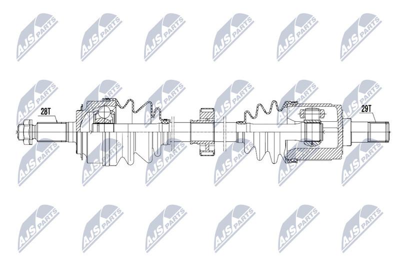 Cardan pour Honda Accord VII pour supprimer définitivement les vibrations au volant