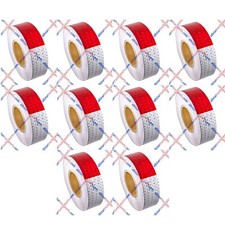 Conspicuity Tape 2  x150  Approved DOT-C2 Reflective Safety Truck Trailer Qty 10