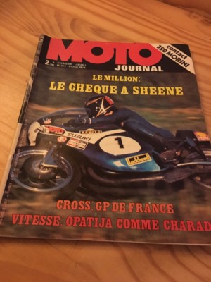 Moto Journal 1973 No 124 Trophée Million Sheene, Poster Debrock Japauto ..Etc