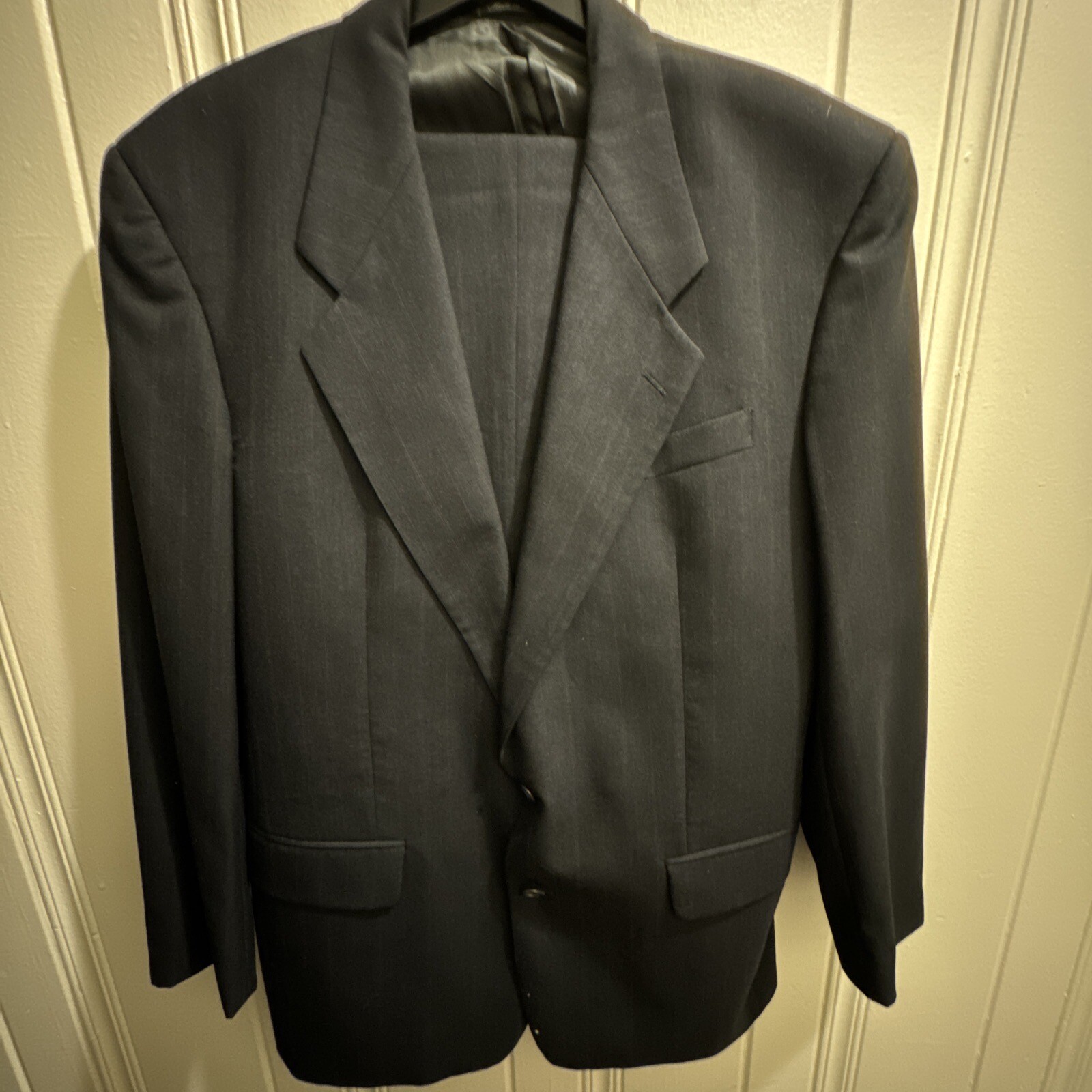 Yves Saint Laurent VINTAGE 2 Pezzi Abito Uomo 44R+32X30 Pantaloni ITALIA