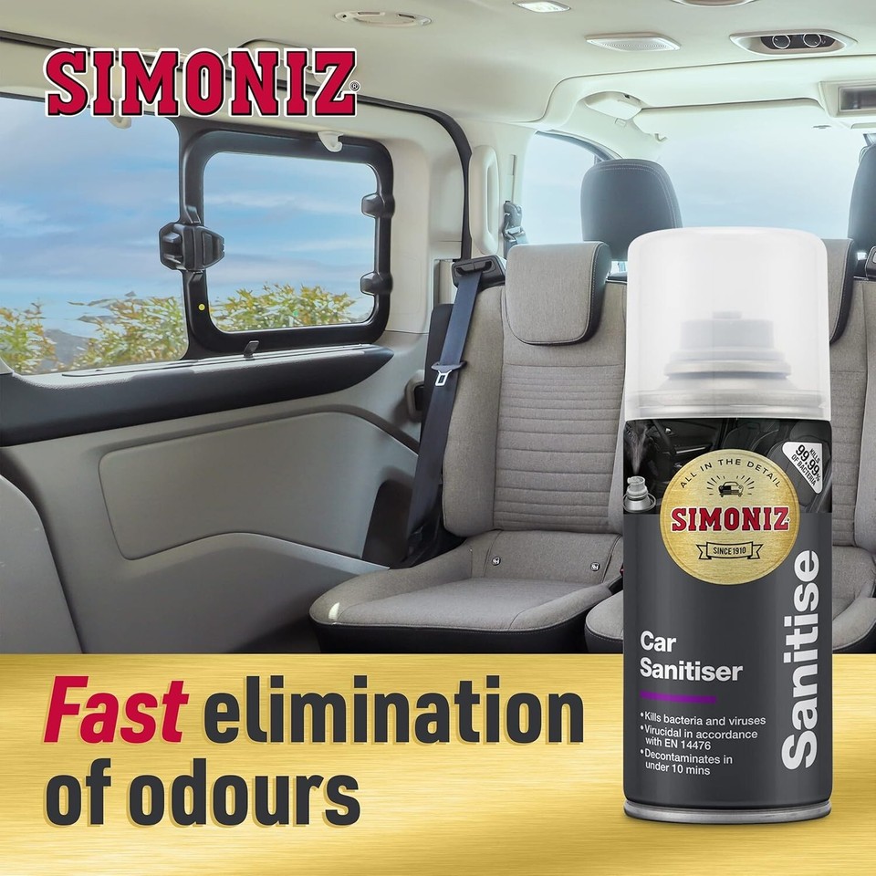 SIMONIZ Car Air Freshener Odour Bomb, Car Air Conditioning Cleaner