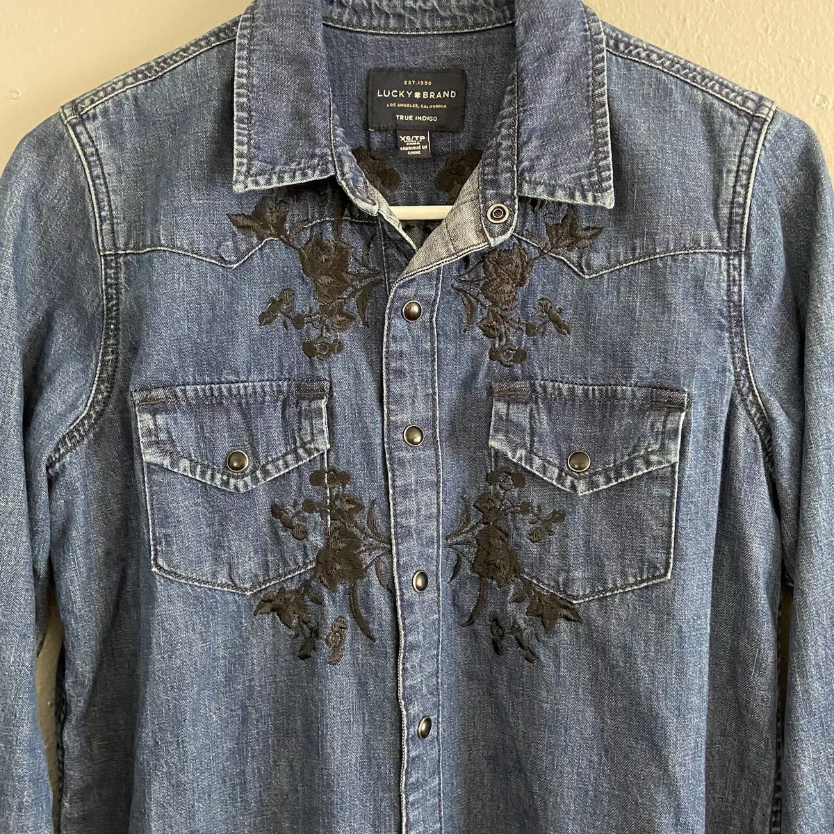 Lucky brand western shirt sale