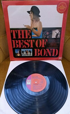 THE BEST OF BOND Soundtrack John Barry Monty Norman UA First Press NM Vinyl 
