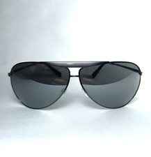 Sunglasses, Giorgio Armani, Aviator, frames, Titanium alloy, Semi mirror lenses,