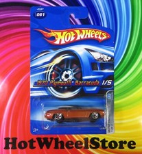 2006  Hot  Wheels   Orange    1970 Plymouth Barracuda    Card #061   HW52-072724