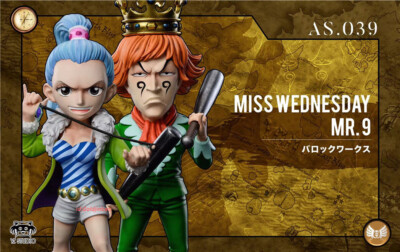 YZ Studio One Piece Mr.9 Nefertari D. Vivi Resin Statue WCF Scale