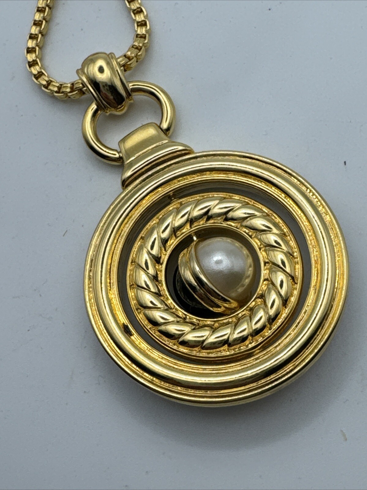 FABULOUS KENNETH JAY LANE GOLDTONE CHAIN NECKLACE… - image 5