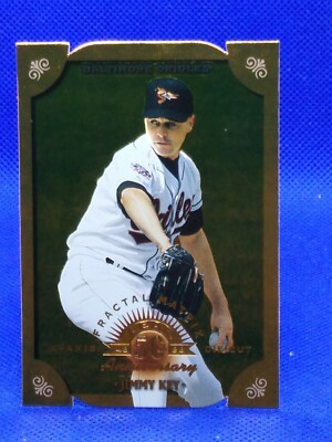 1998 Leaf Fractal Matrix Die-Cut /400 Jimmy Key (Bronze X-Axis) #41