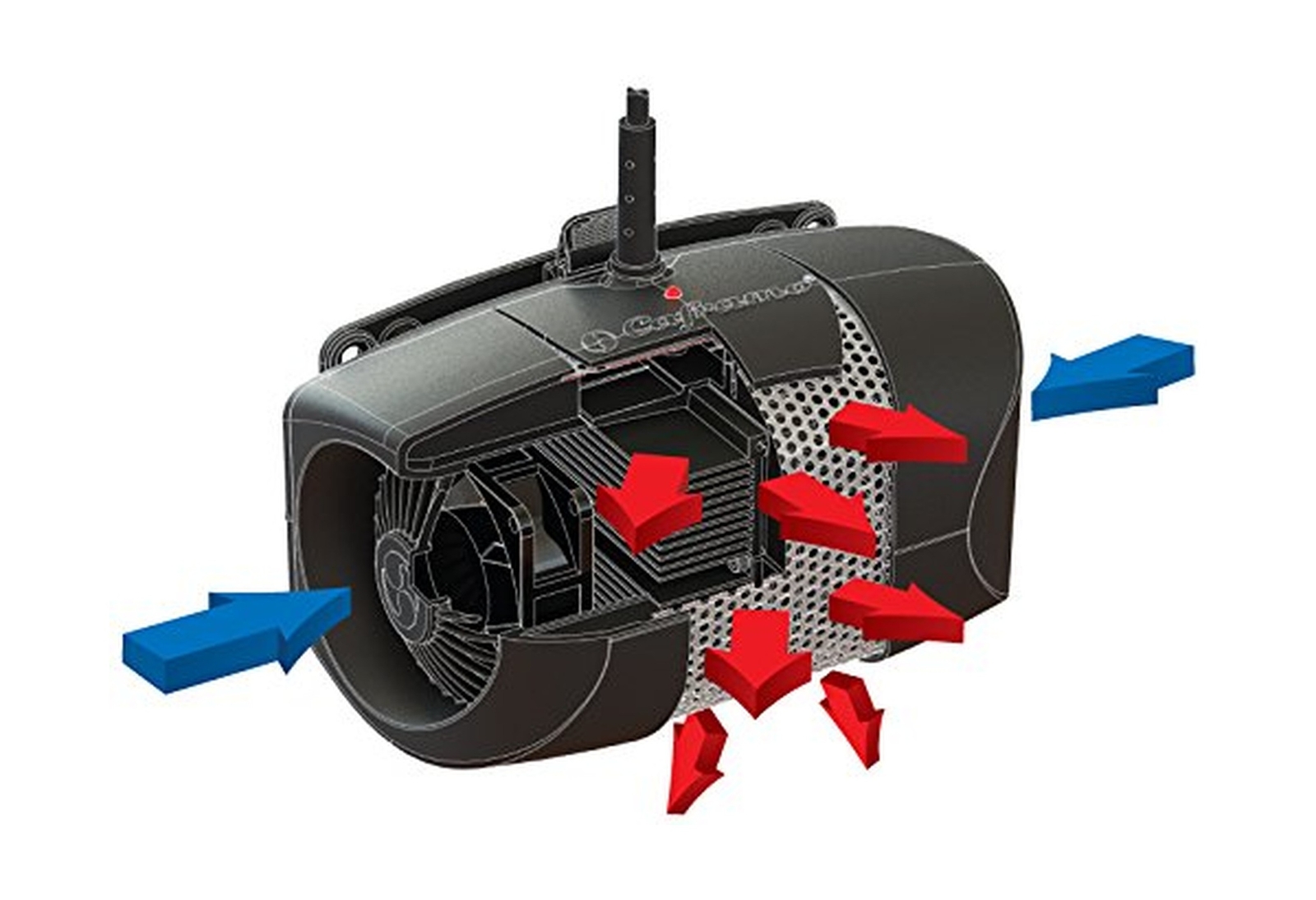 SEEKR by Caframo, Pali,Boat Engine Compartment Heater with Automatic