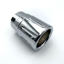 oem Harley 65147-02 Screamin Eagle Slotted Exhaust End Cap Tip 2.5 in Revolver