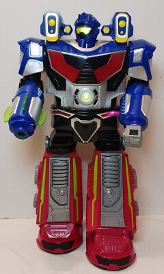 Adventure Force Astrobot 14  Walking Talking Robot Action Figure TESTED