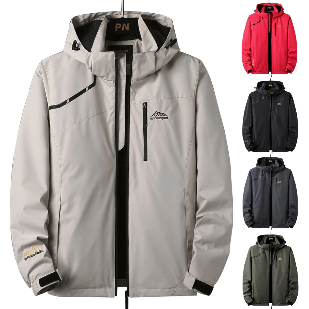 Waterproof Tactical Soft Shell Men Jacket Coat Army Windbreaker Outdoor Hiking U
Opens in a new wind