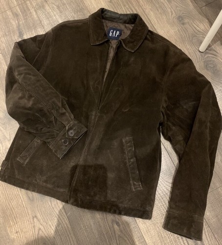 gap mens suede jacket