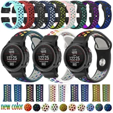 Quick Fit Wrist Strap For Garmin Fenix 5 5X Plus 6 6X Pro 7X Silicone Watch Band