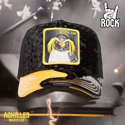 Goorin Bros Friday Drop Hat ROCK ON Rock Hopers Rockhopper Penguin