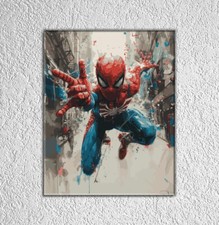 Premium Quality Paint By Numbers Kit: Superhero. KitArtUS