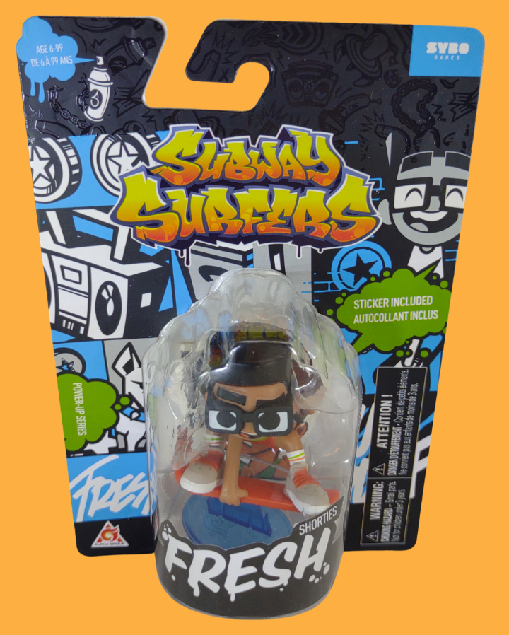 Subway Surfers Fresh Shorties Figurine Mini Figure Toy Urban