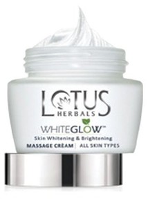lotus skin whitening massage cream