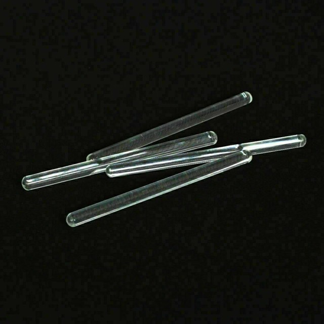 10Pcs Clear Glass Stirring Rods（6mmx 100mm) Lab Use Stir Bar Stirrer