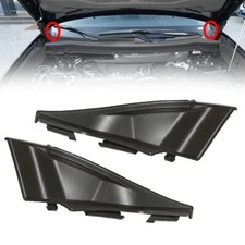 1pair Car Front Wiper Side Cowl Extension Cover For Mitsubishi Outlander 2013-20