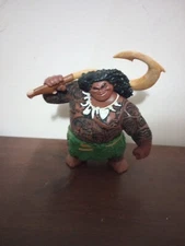 Disney Moana 4” Maui Action Figure Toy With Hook