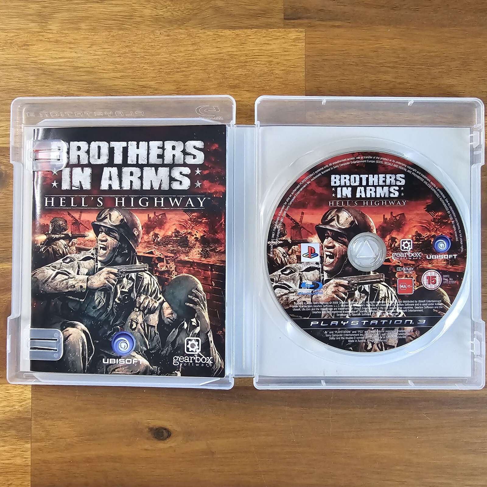 Brothers In Arms Hell's Highway PS3 Playstation 3 Complete eBay