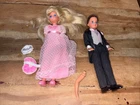 Vintage Barbie Wedding Day 1990 Kelly Flower Girl And Todd Ring Bearer Fast Ship