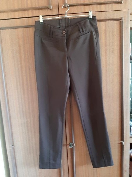 Women BCBGeneration Trousers Brown Polyester 38 /