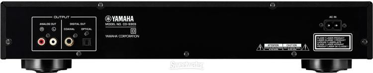Yamaha CD-S303 Hi-fi Compact Disc Player - Black