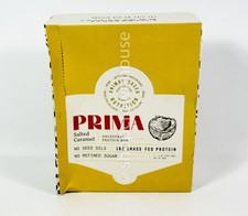 1 PRIMA ANCESTRAL PROTEIN BAR Grass Fed Protein Bars SALTED CARAMEL 7 Pack