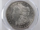 NobleSpirit 1886 S Morgan Silver Dollar PCGS AU58 Beautiful Luster