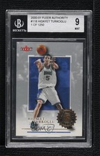 2000 Authority Rookie 1 of 1250 /1250 Hedo Turkoglu Hidayet #118 BGS 9 MINT 0c57