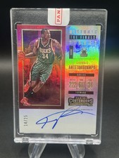 2017-18 Contenders Basketball Giannias Antetokuonmpo The Finals Auto /25 