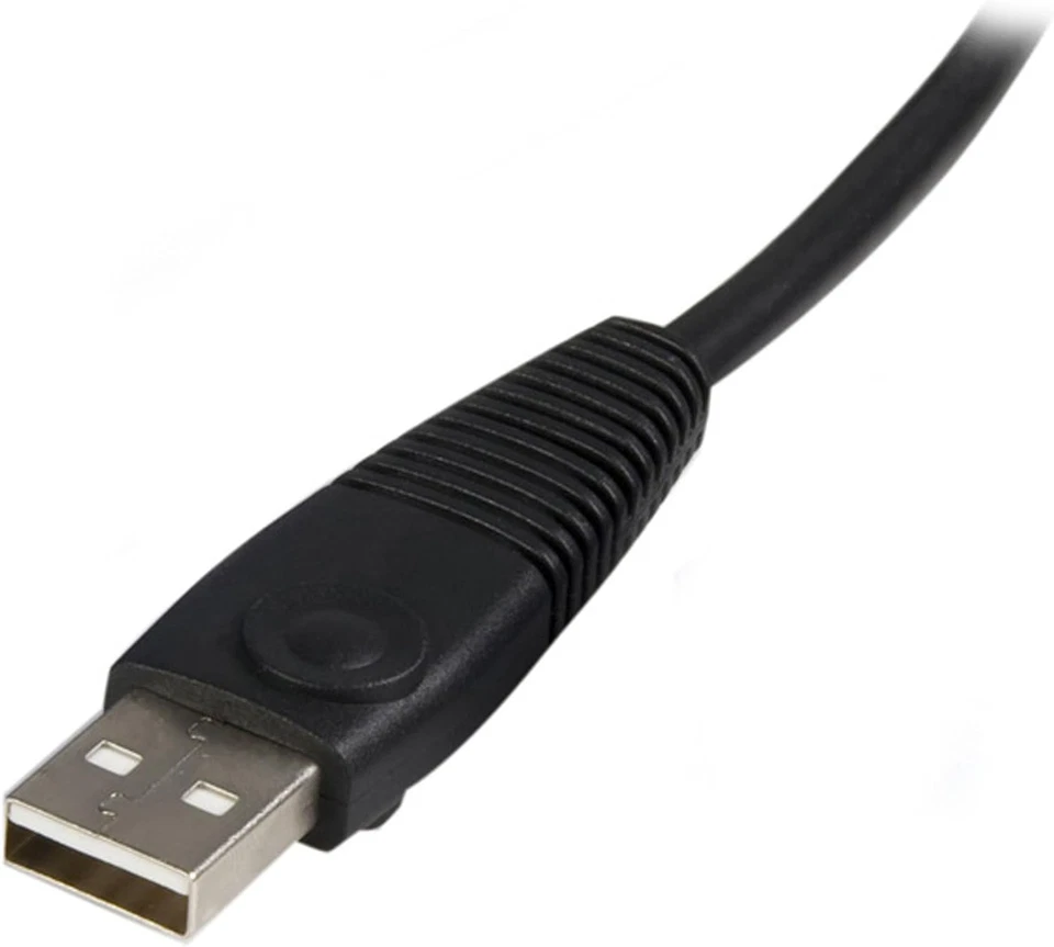 Startech.Com 2-In-1 USB KVM Cable - Keyboard / Video / Mouse / USB Cable - HD-15 - Image 3 of 4