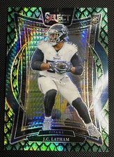 2024 Select Football Concourse Dragon Scale #11 J.C. Latham RC /81