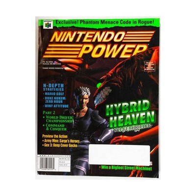 Nintendo Nintendo Pow  #123 ''Hybrid Heaven, Mario Golf, Duke Nukem Zero  Mag VG