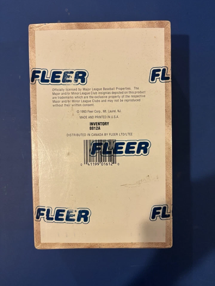 1993-94 Fleer Excel Minor League Baseball Card Box Factory Sealed - Image 2 of 4