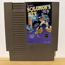 NES Nintendo Solomon’s Key Authentic 5 Screw  Tested & Working