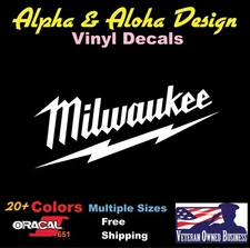 Milwaukee Tools Vinyl Decal Sticker Window VINYL DECAL  Car LaptopYeti