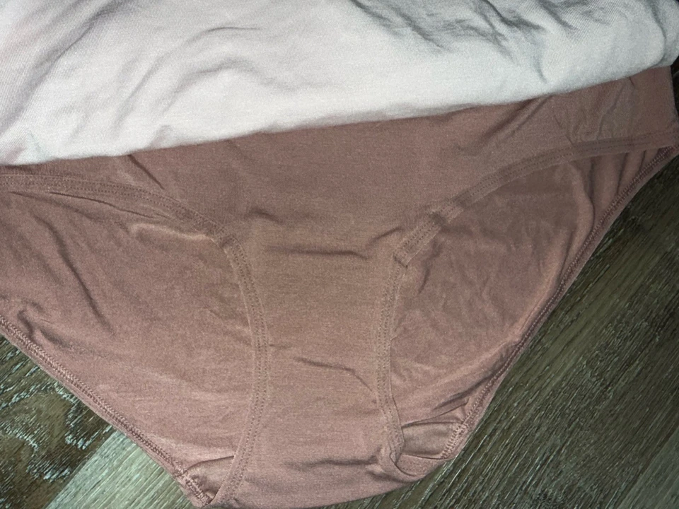 Hanes Originals 3 pares de bragas de bambú viscosa ropa interior hipster para mujer ~ XL/8 Foto 3 de 4