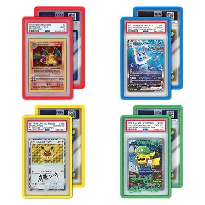 PSA Graded Card NEW PREMIUM COLORS Bumper Guard Slab Protector Case