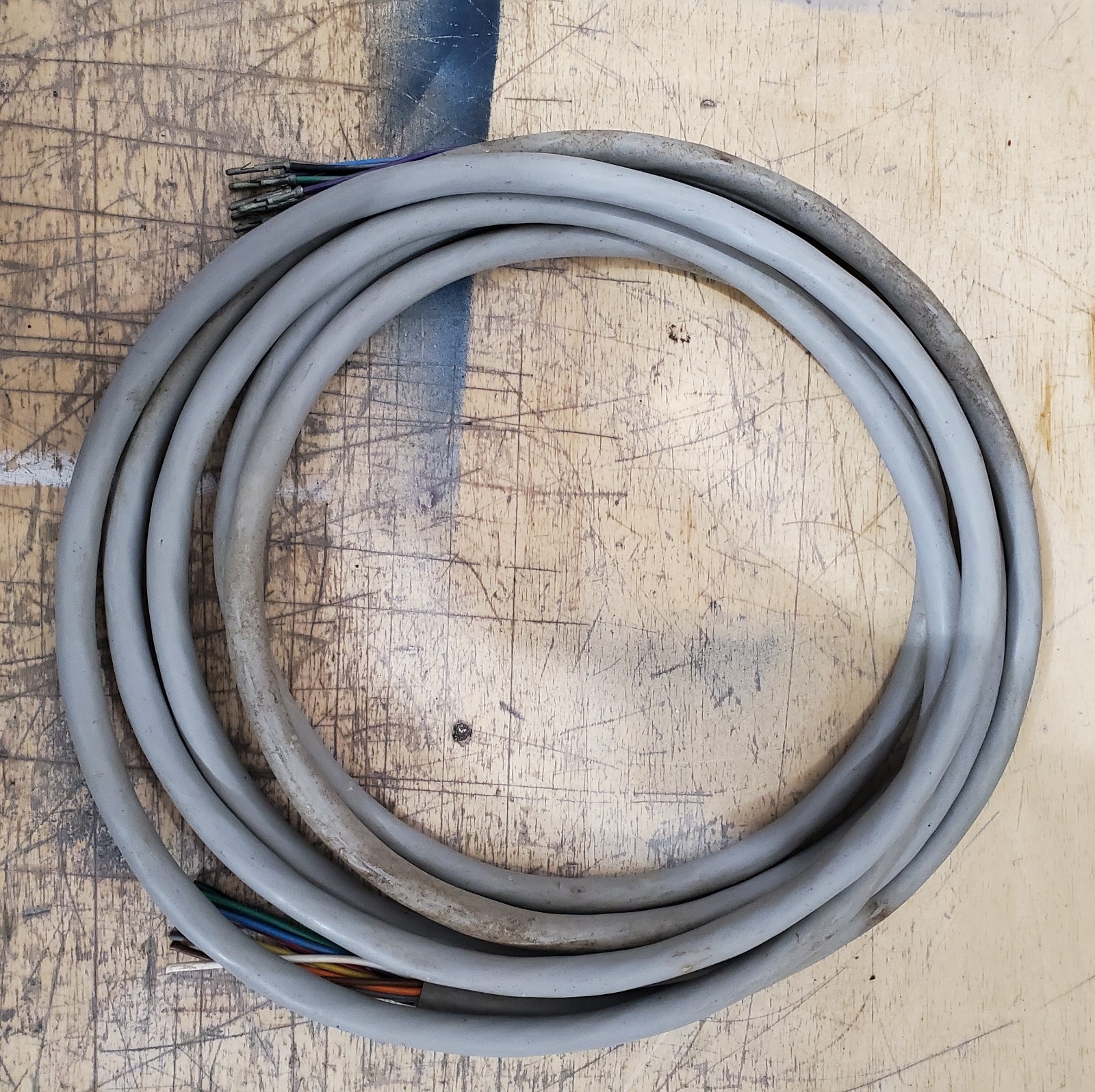 Whelen Lightbar Cable, Vintage 10-Wire, NOS, 15 Feet in Length