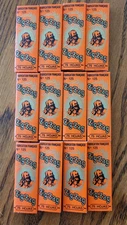 75 per pack x 12 Packs Vtg Zig Zag French Orange 1.25 1 1/4 Rolling Papers