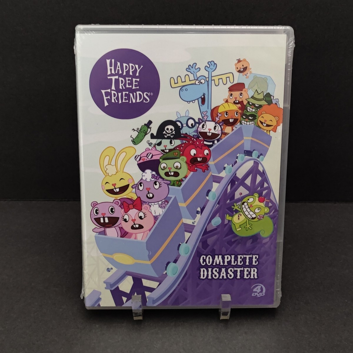 廃盤品 Happy Tree Friends Complete Disaster Happy Tree Friends: Complete Disaster (DVD, 2013, 4-Disc Set) for