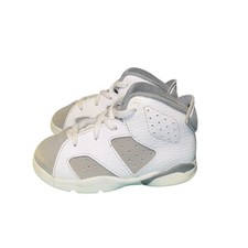 Air Jordan 6 Retro Cool Grey DV3606-100 Toddler Shoes White Grey 7C