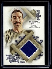 2020 Topps Allen & Ginter Full-Size Relics Baseball Brit British Baseball Fan